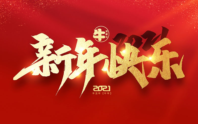 麗水市第二建筑工程有限公司祝全國人民2021年新年快樂??！